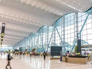 大型交通枢纽内部空间